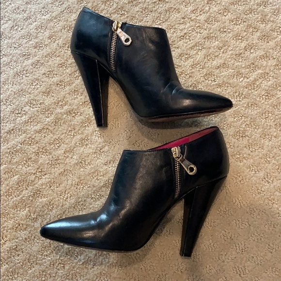 Mulberry black pointed toe booties size 39 - Picture 2 of 5